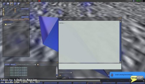 Script is missing from database